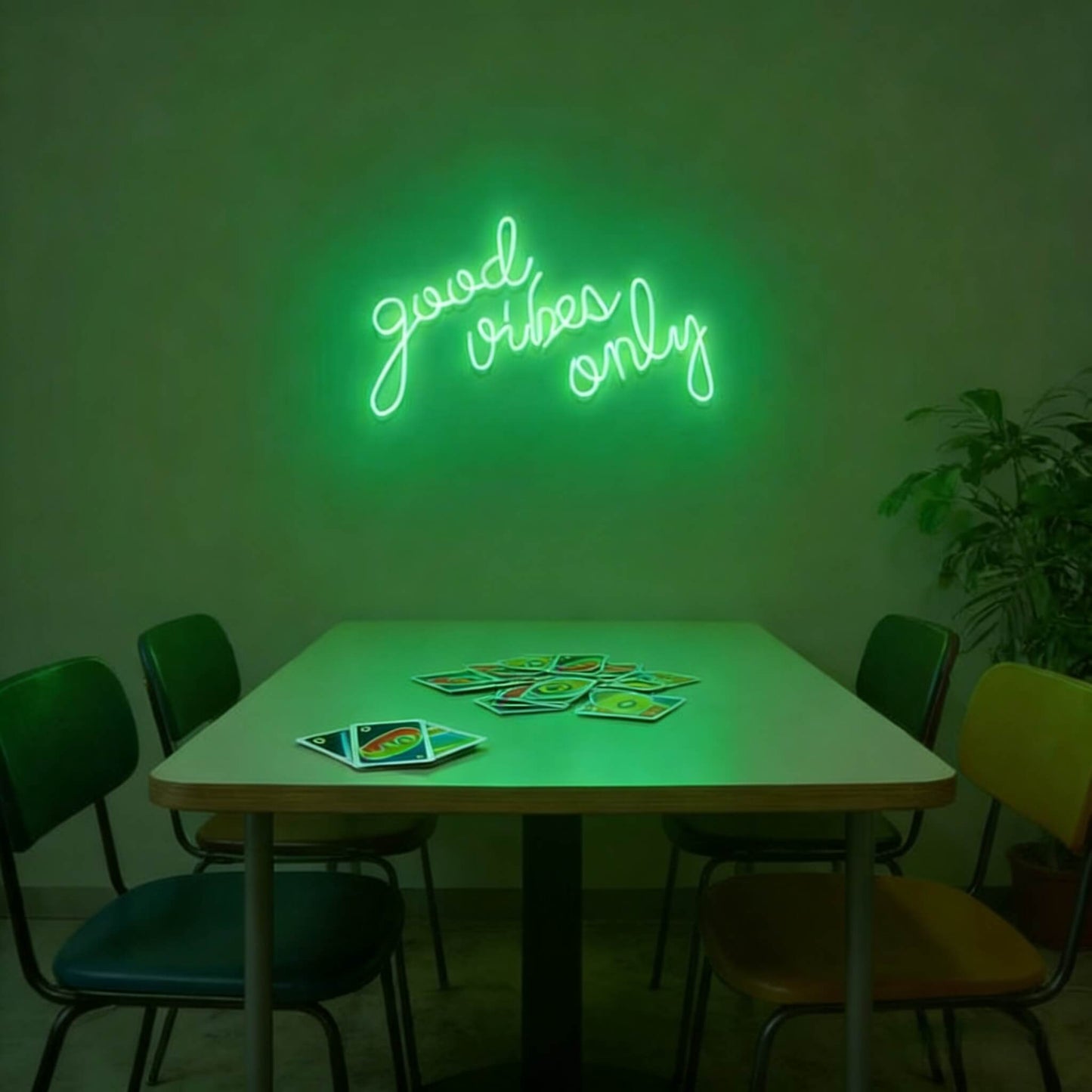 Good Vibes Only V2 Led Custom Neon Sign