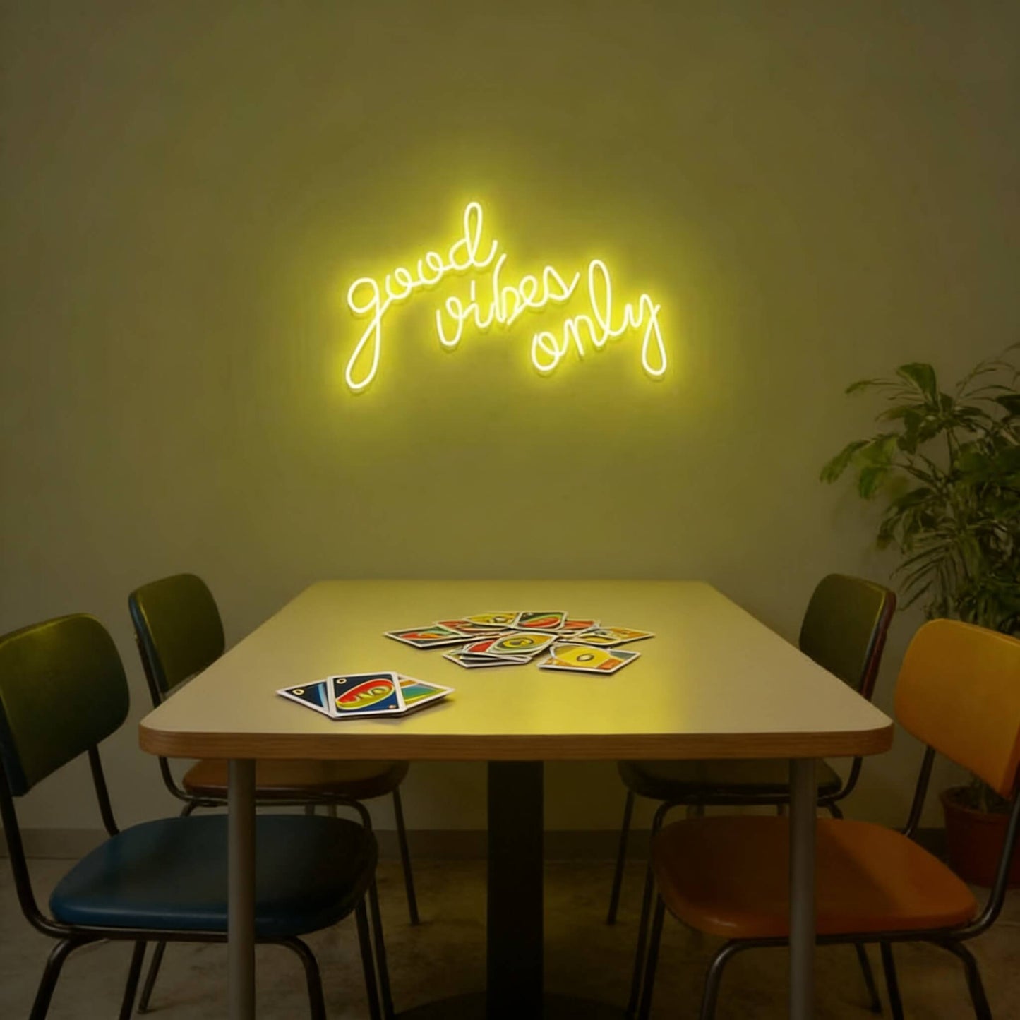 Good Vibes Only V2 Led Custom Neon Sign