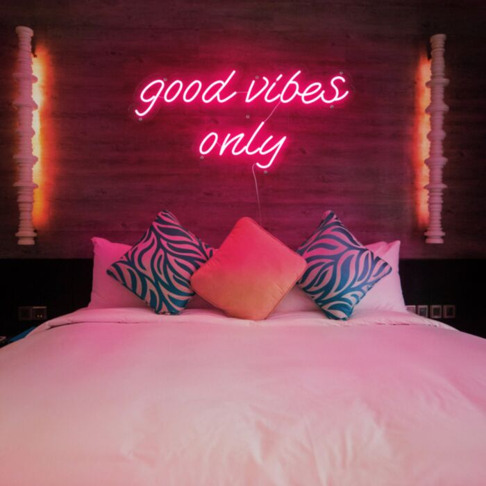 Good Vibes Only V3 Led Custom Neon Sign