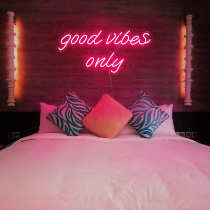 Good Vibes Only V3 Led Custom Neon Sign