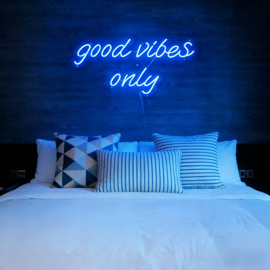 Good Vibes Only V3 Led Custom Neon Sign