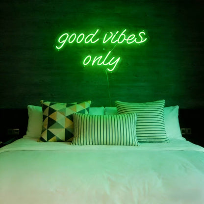 Good Vibes Only V3 Led Custom Neon Sign
