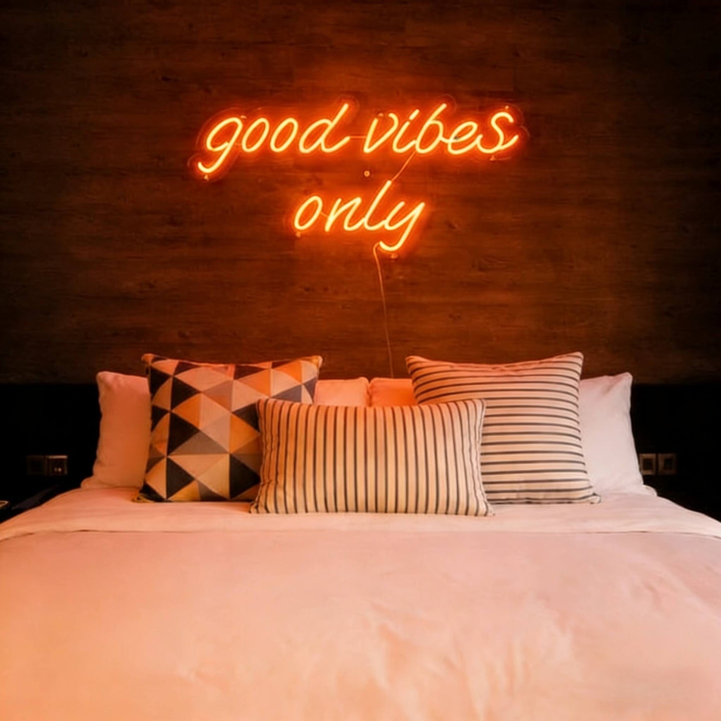Good Vibes Only V3 Led Custom Neon Sign