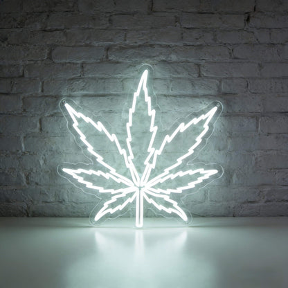 Green Leaf Led Custom Neon Sign