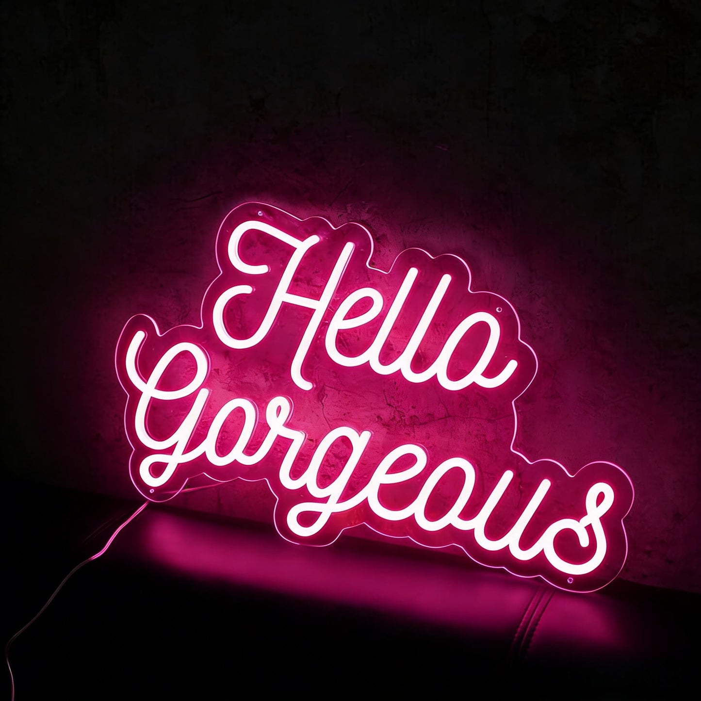 Hello Gorgeous V2 Led Custom Neon Sign