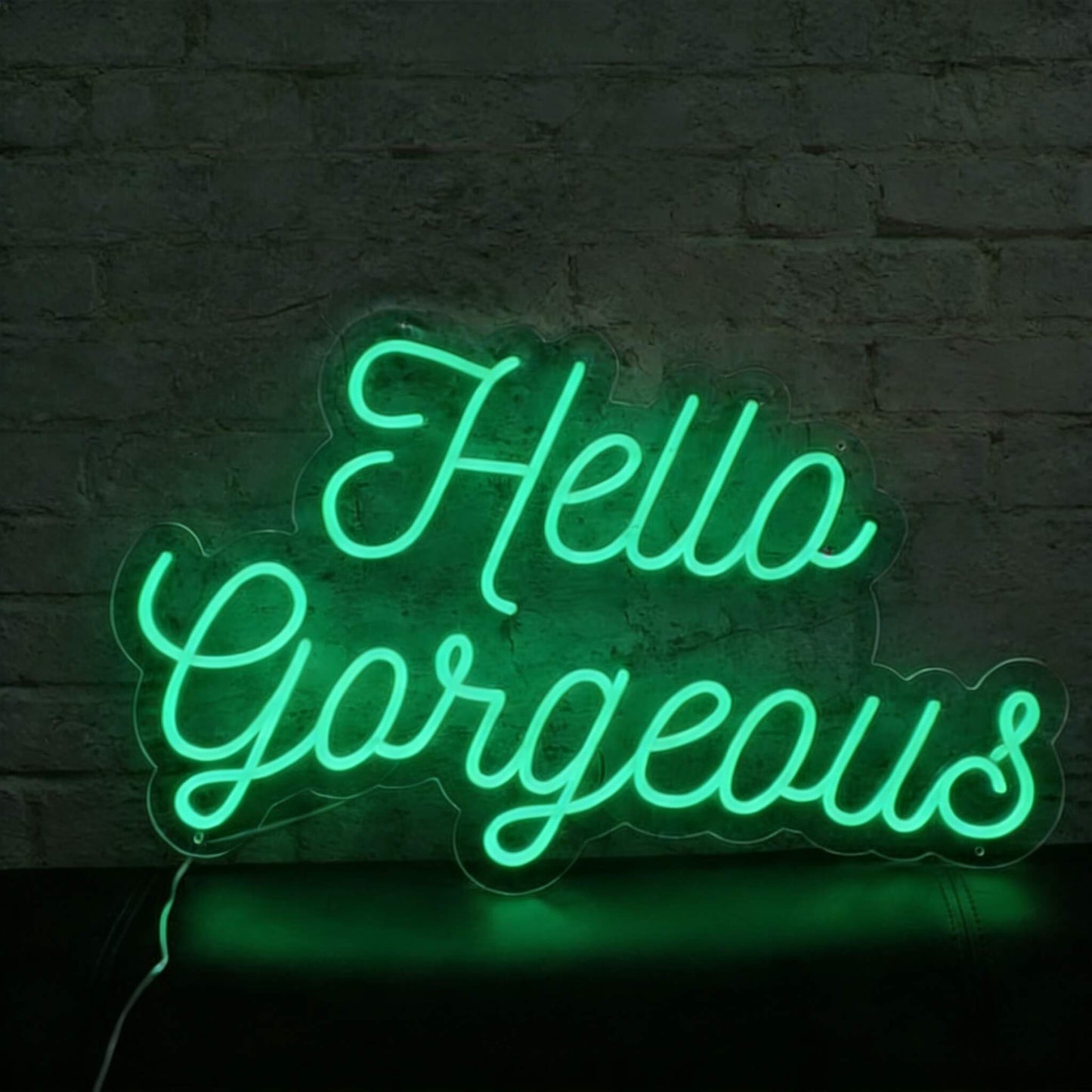 Hello Gorgeous V2 Led Custom Neon Sign