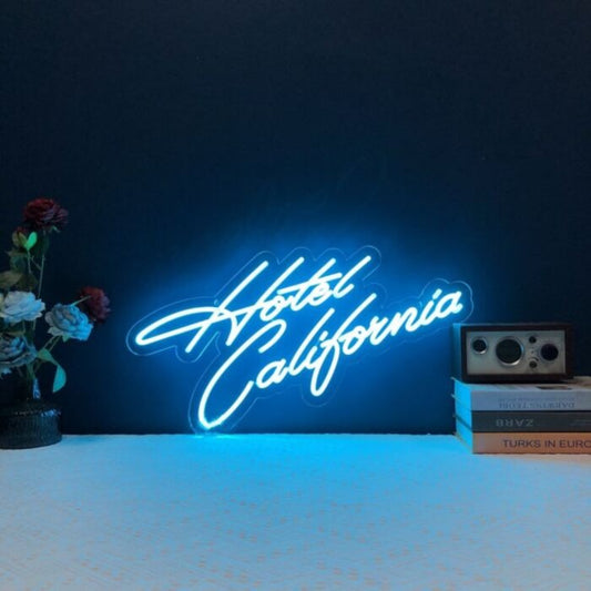 Hotel California Led Custom Neon Sign