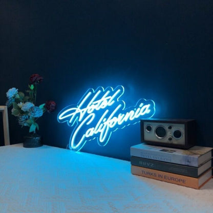 Hotel California Led Custom Neon Sign