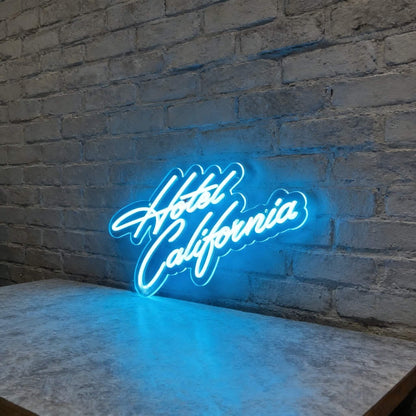 Hotel California Led Custom Neon Sign