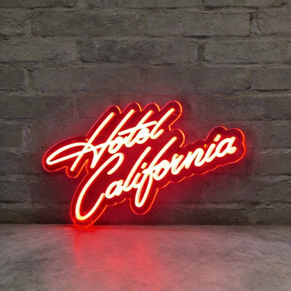 Hotel California Led Custom Neon Sign