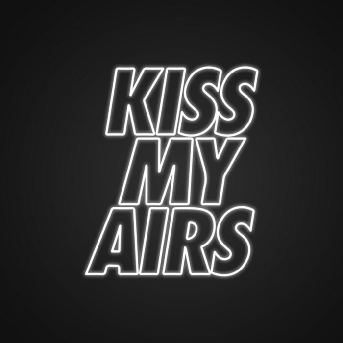Kiss My Airs Led Custom Neon Sign