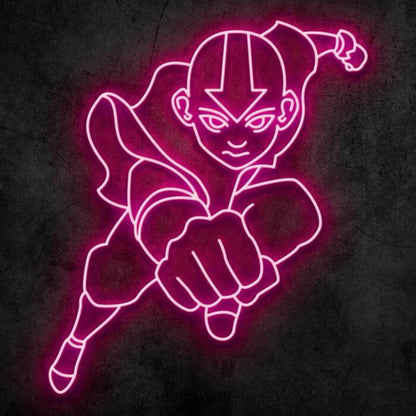 Last Airbender Aang Led Custom Neon Sign