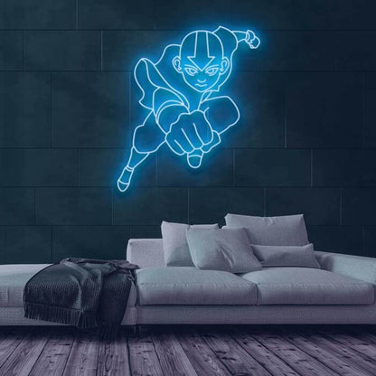 Last Airbender Aang Led Custom Neon Sign