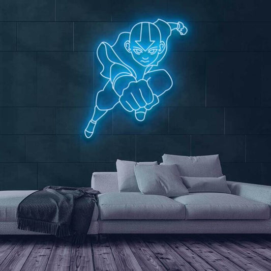 Last Airbender Aang Led Custom Neon Sign