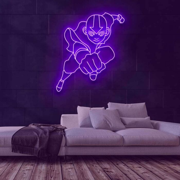 Last Airbender Aang Led Custom Neon Sign