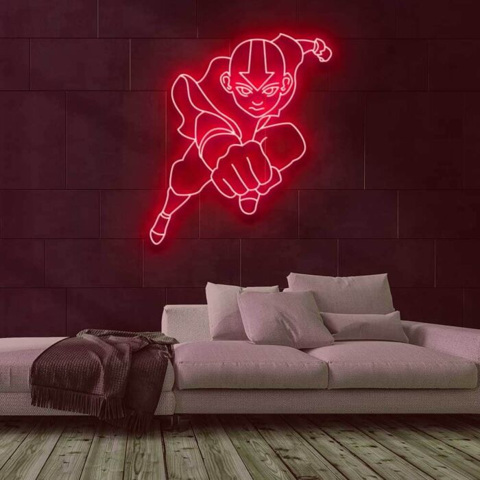 Last Airbender Aang Led Custom Neon Sign