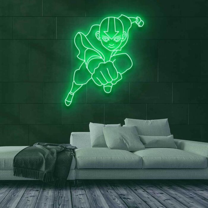 Last Airbender Aang Led Custom Neon Sign