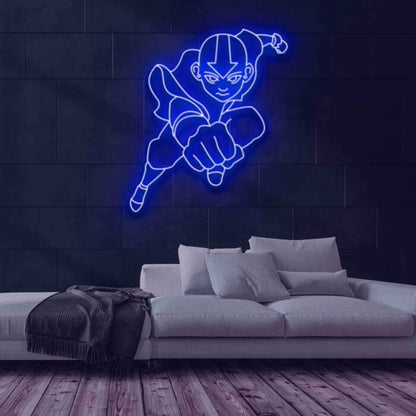 Last Airbender Aang Led Custom Neon Sign