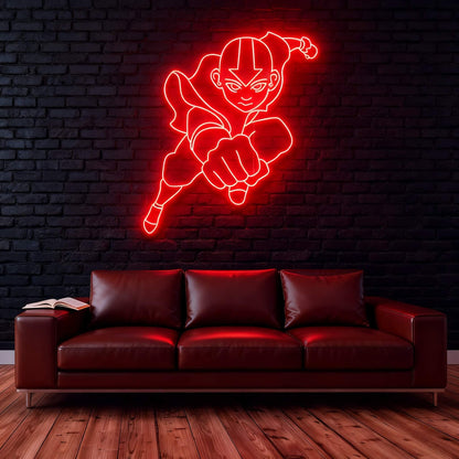 Last Airbender Aang Led Custom Neon Sign