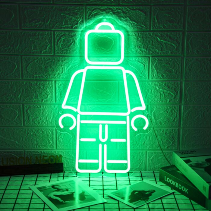 Lego man Minifig Led Custom Neon Sign