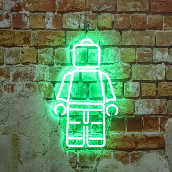 Lego man Minifig Led Custom Neon Sign