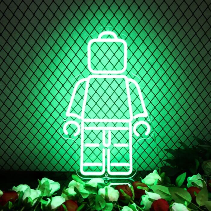 Lego man Minifig Led Custom Neon Sign