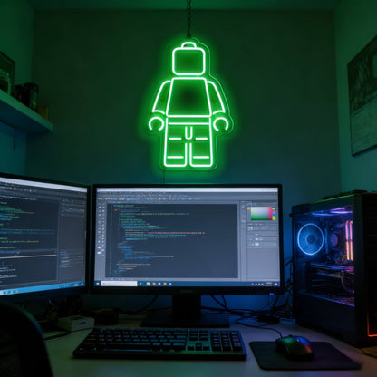 Lego man Minifig Led Custom Neon Sign