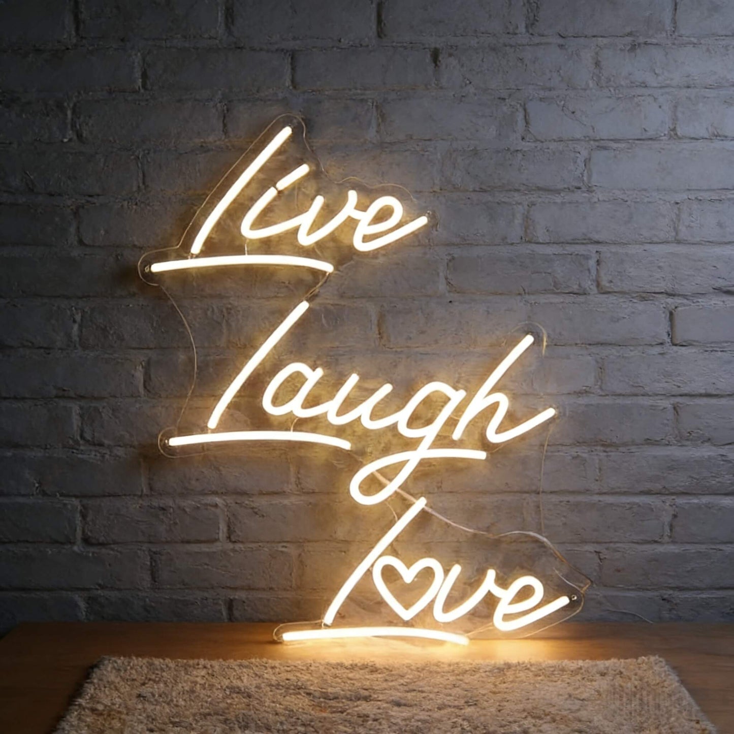 Live Laugh Love Led Custom Neon Sign