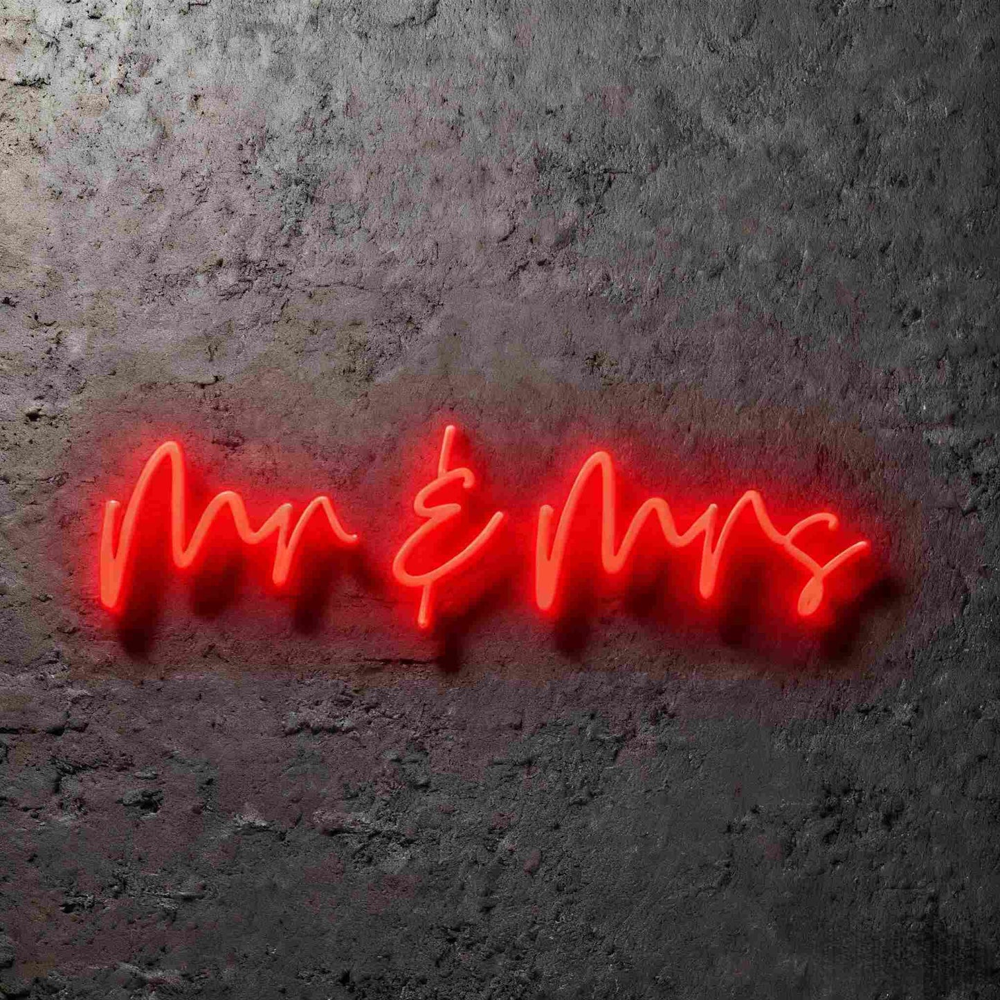 Mr & Mrs Led Custom Neon Sign
