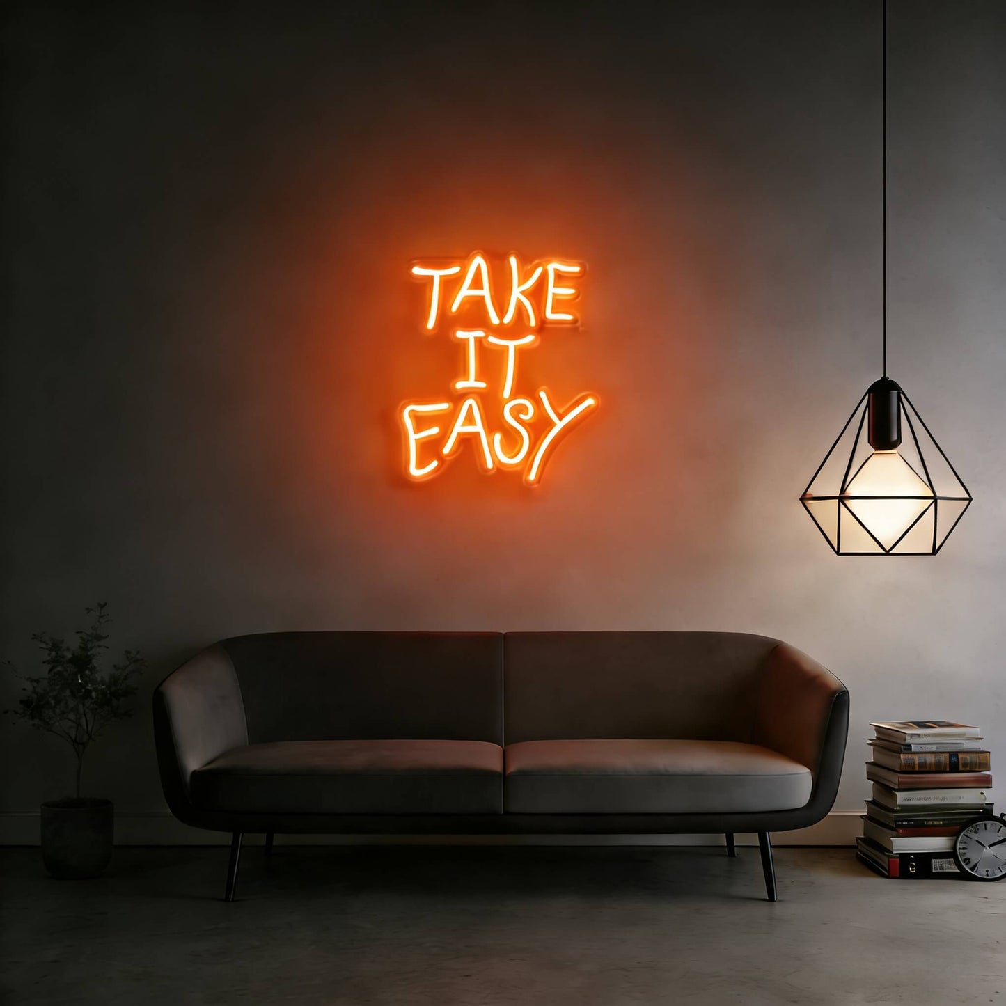 Take It Easy Led Custom Neon Sign
