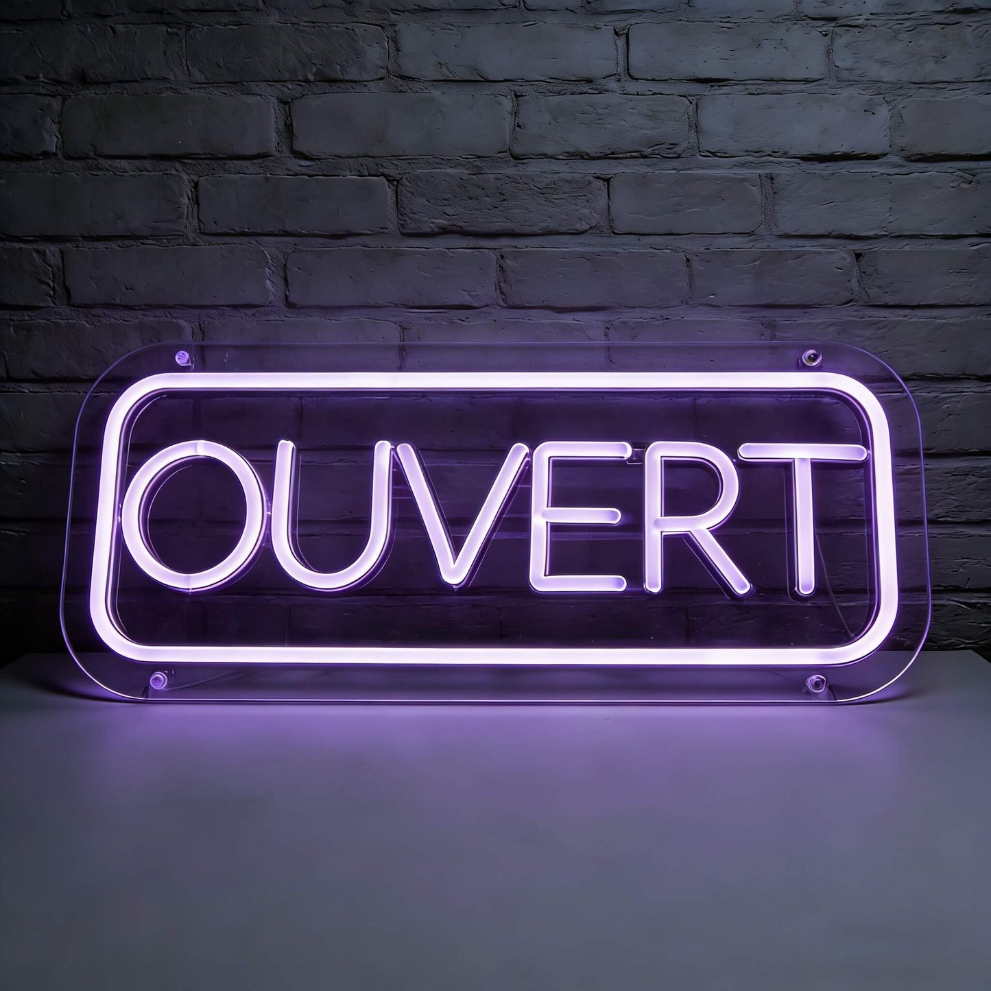 Ouvert Open Sign Led Custom Neon Sign