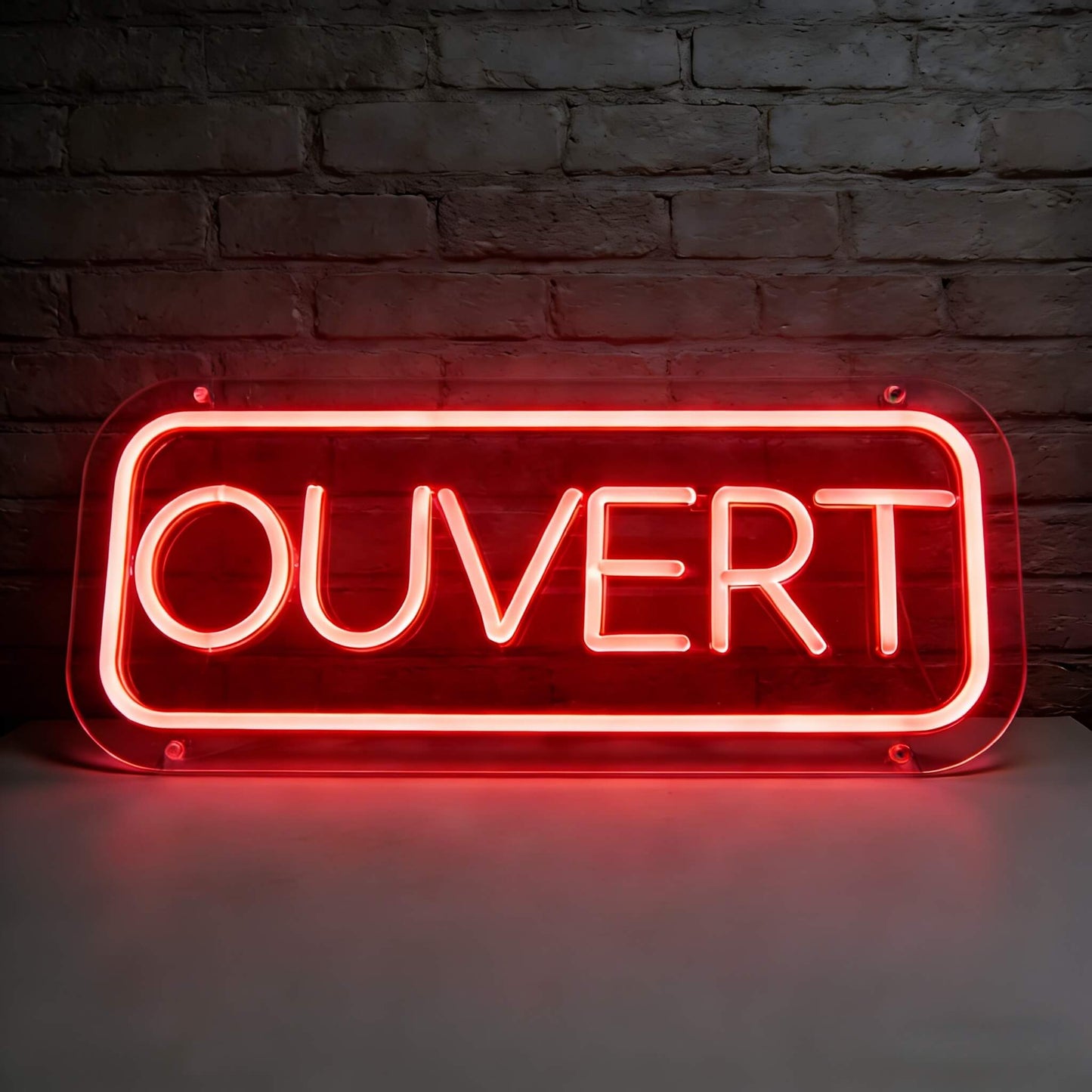 Ouvert Open Sign Led Custom Neon Sign