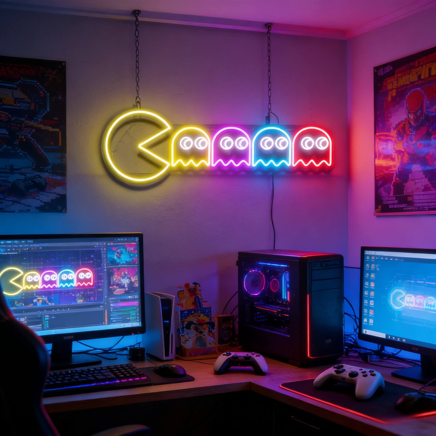 Pac Man Led Custom Neon Sign