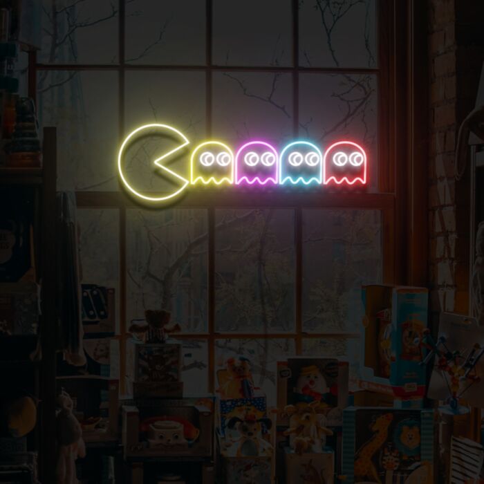 Pac Man Led Custom Neon Sign