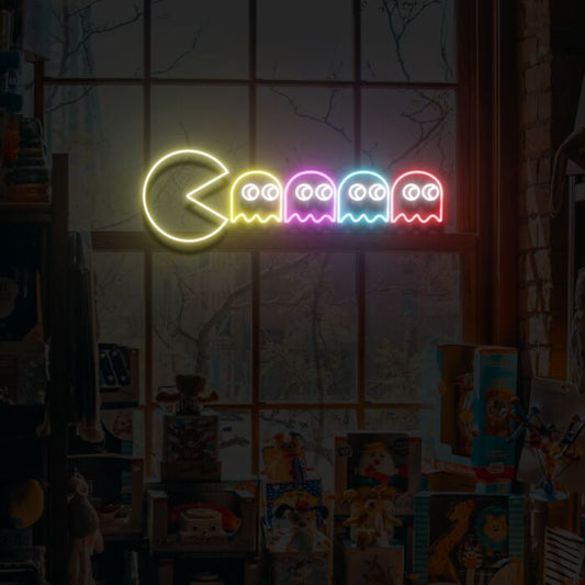 Pac Man Led Custom Neon Sign