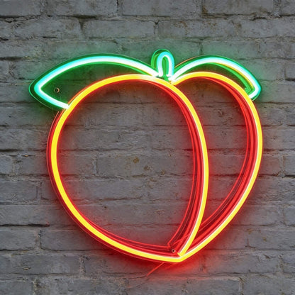 Peach Led Custom Neon Sign