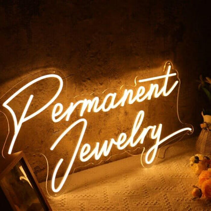 Permanent Jewelry Led Custom Neon Sign