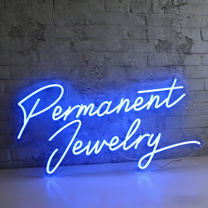 Permanent Jewelry Led Custom Neon Sign