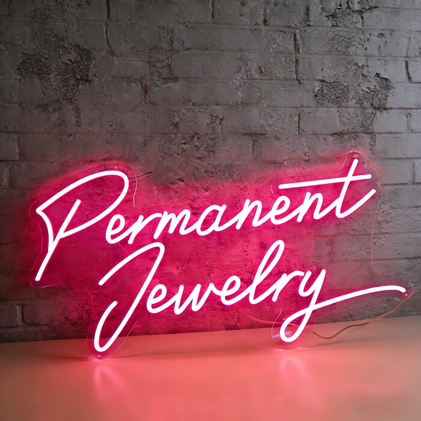 Permanent Jewelry Led Custom Neon Sign