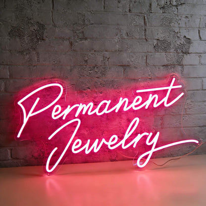 Permanent Jewelry Led Custom Neon Sign