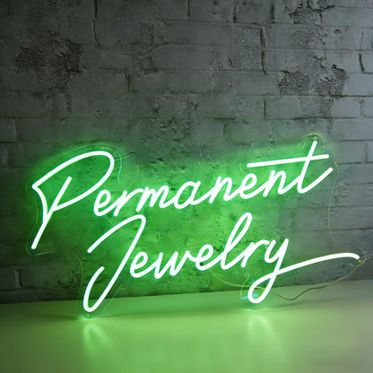 Permanent Jewelry Led Custom Neon Sign