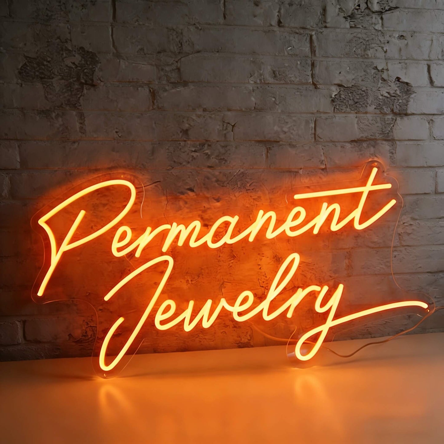 Permanent Jewelry Led Custom Neon Sign