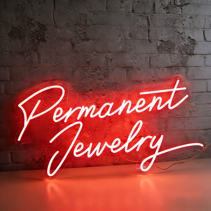 Permanent Jewelry Led Custom Neon Sign