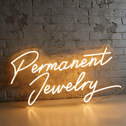 Permanent Jewelry Led Custom Neon Sign