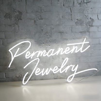 Permanent Jewelry Led Custom Neon Sign