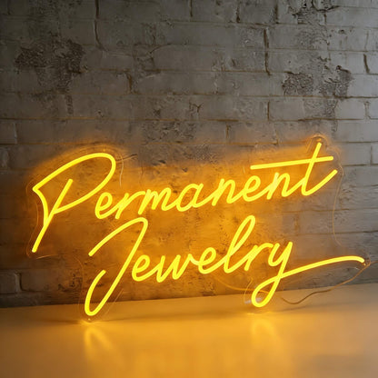Permanent Jewelry Led Custom Neon Sign