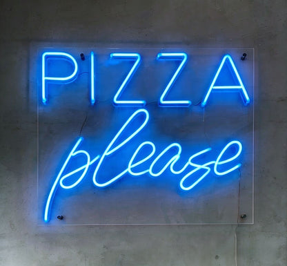 Pizza Please LED Neon Sign