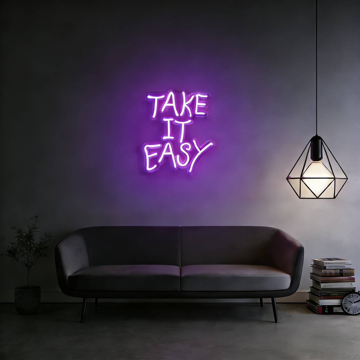 Take It Easy Led Custom Neon Sign