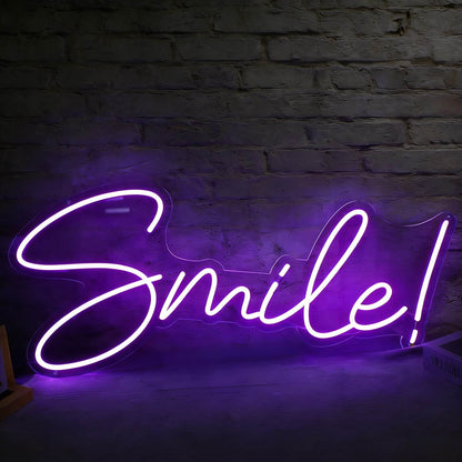 Smile Led Custom Neon Sign