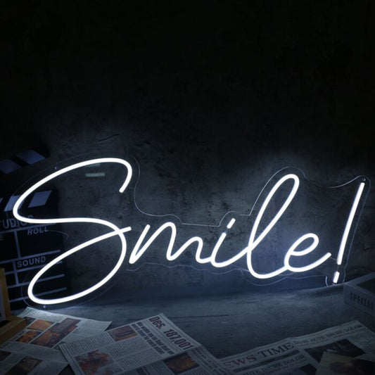 Smile Led Custom Neon Sign